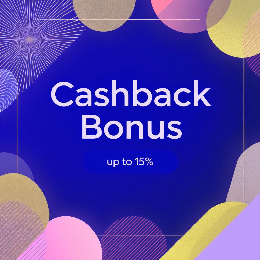 Cashback Bonus up to 15% Cashback Bonus up to 15%